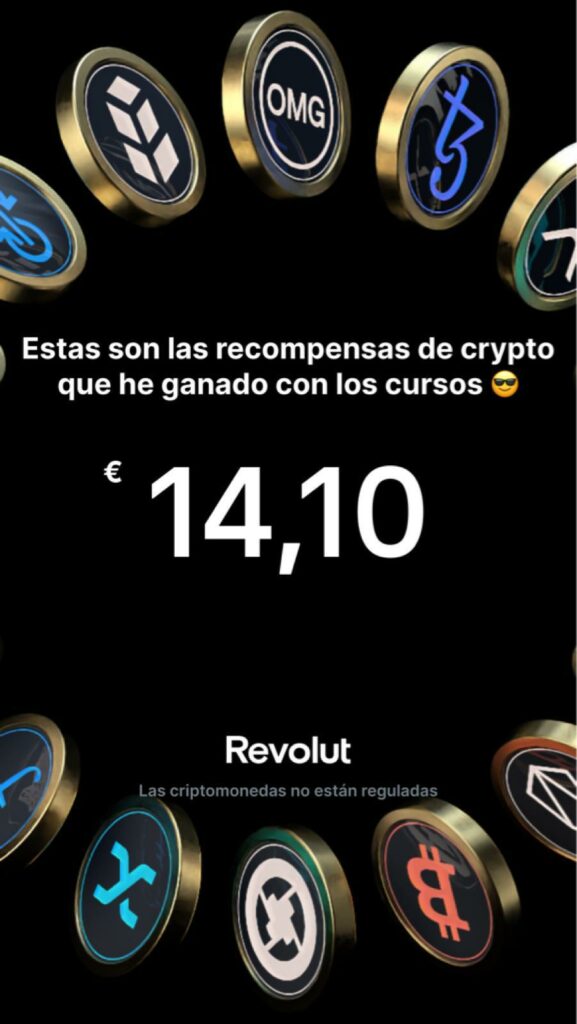 Gana criptomonedas con Revolut 