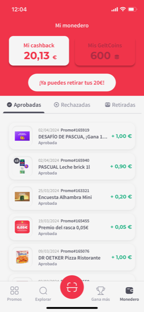 Como retirar dinero GELT APP 