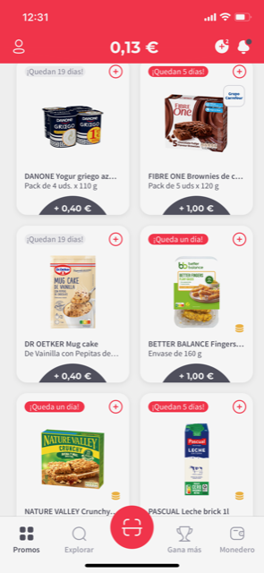 Cashback supermercados GELT APP 