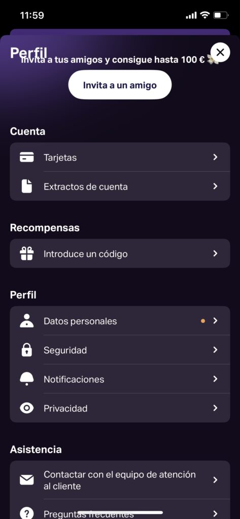 tarjeta sumup cashback 0,5%